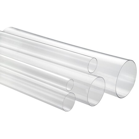 Visipak Tube-XHW-0.500-0.062-72.000-PETG-CLEAR SLEEVE 807115